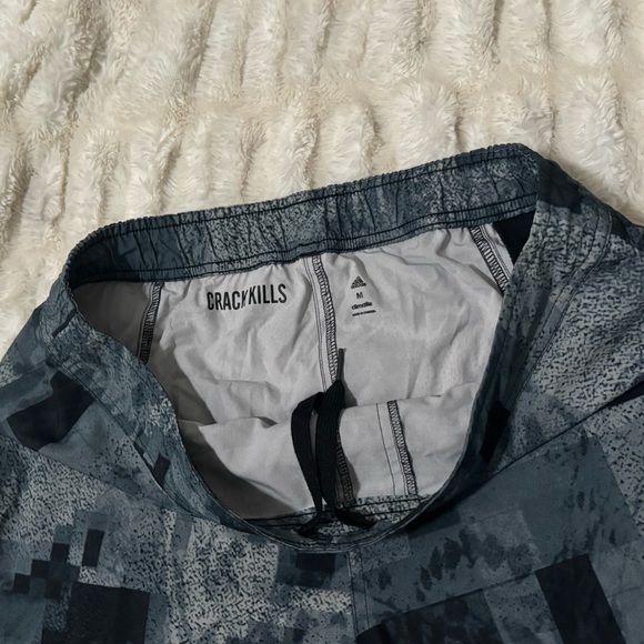 ADIDAS Climalite CrackKills Men’s Geometric Print Shorts - Picture 12 of 16